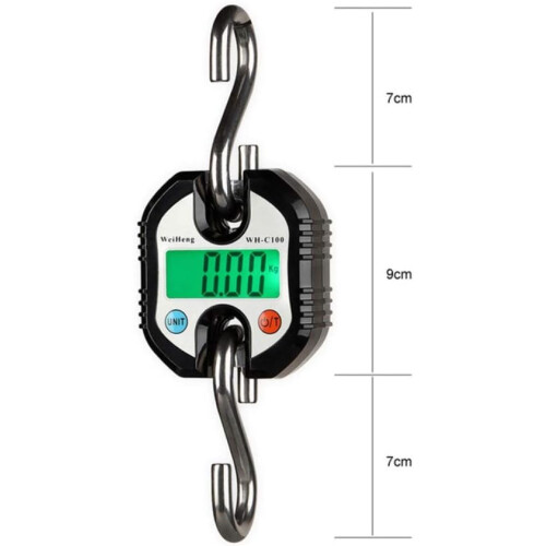 Digital Crane Scale Professional 150 KG Electronic Hook Scale with LCD Display 1