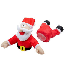 (A)Christmas Crashing Reindeer Animated Decoration - Festive Fun as Rudolph Smashes