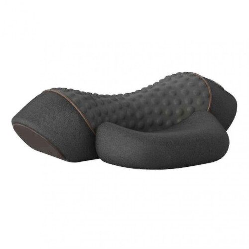 (Dual functional mode,Gray)Callixe thera Pillow, Callixe Neck Pillow, Cervical massage traction Bed Back