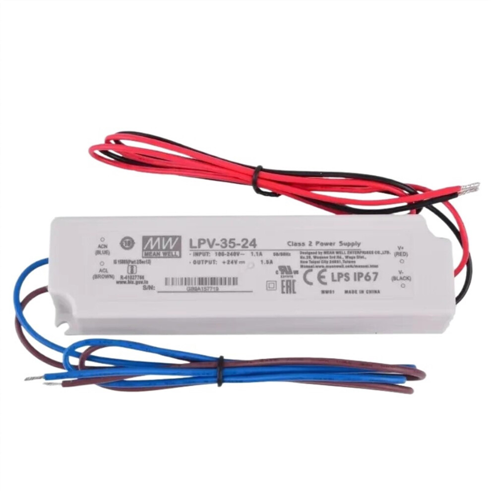 Lpv3524 36W Single Output Switching Power Supply Lpv35 24V 1.5A 9189345733512
