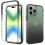 (iPhone 14)High-transparency gradient protective case for iPhone 16 Pro Max and Apple 13 Pro (2-in-1 shockproof case) 1