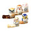 5 pieces owl chopstick holder ceramic 1