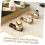 5 pieces owl chopstick holder ceramic 3