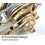 Hand Winch Power Puller, Multifunction Ratchet Puller with 1.5m Wire Rope, 2 Hooks, 3T Load 2