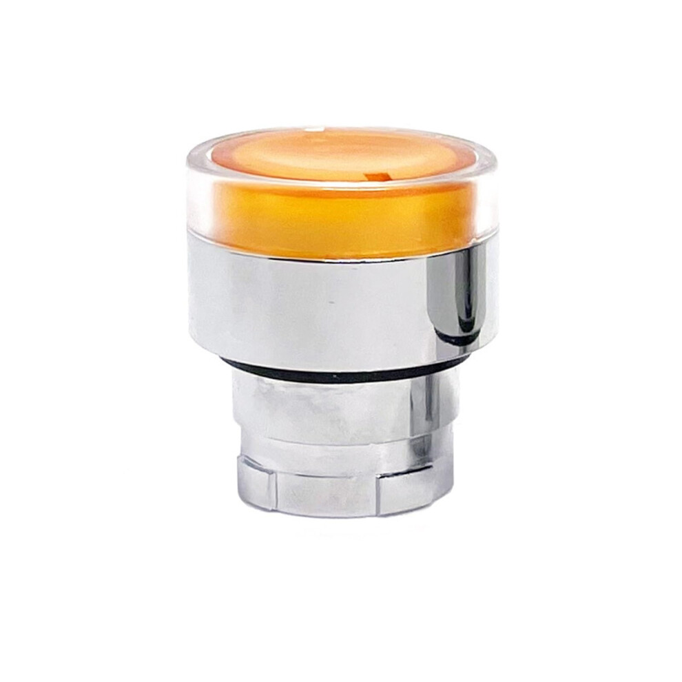 Zb2 Flat Button With Light Xb2b Series Green Red 220V Selfreset Metal Button Switch(Zb2bw35cyellow) 9365049516822