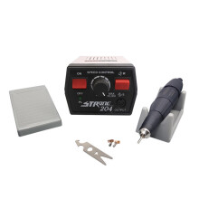 65W 35000RPM Micromotor, Handheld Polishing Lab Equipment with Pedal Mode for Jewelry, Ceramics, Glasswork, Woodcarving, Artware