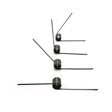 5pcs Metal VSpring, Wire Diameter 0.8mm Torsion Small Torsion Spring, Hairpin Spring