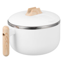Instant noodle bowl microwave soup bowl ramen bowl with lid stainless steel
