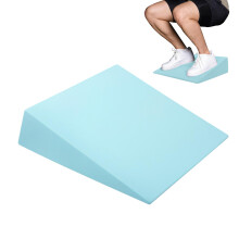 NonSlip Squat Wedge Yoga Slant Board with HighDensity Foam, durable workout accessory blue