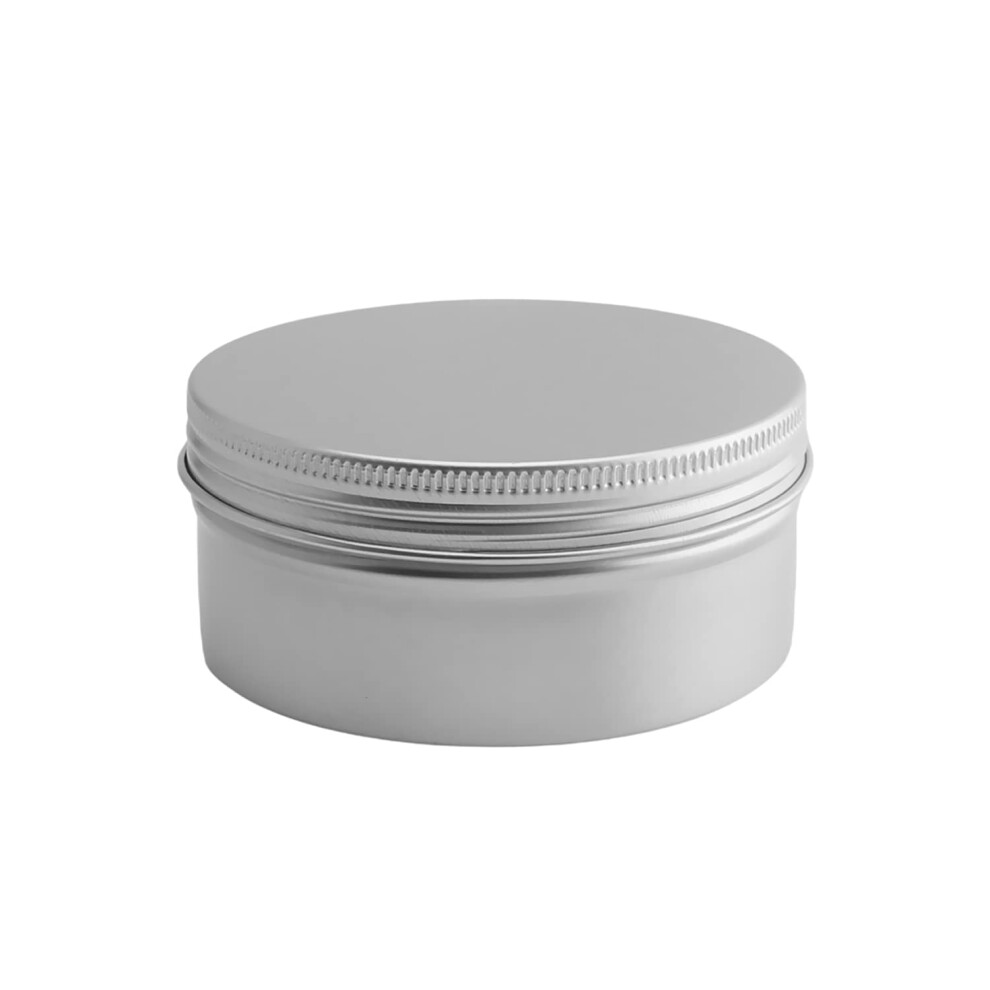 150ml Round Aluminium Jars Screw Lid Container Lip Balm Craft Cosmetic Candle Candy 150ml