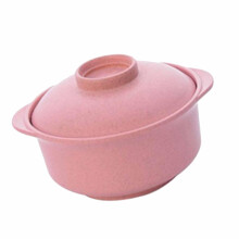 Nordic Style Multifunctional Food Container, Pink, Ideal for Noodle Soup
