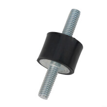 Metal Rubber Vibration Isolator for Petrol Generators, Air Compressors and Electric Welding Machines (M6x18mm(20mmx15mm))
