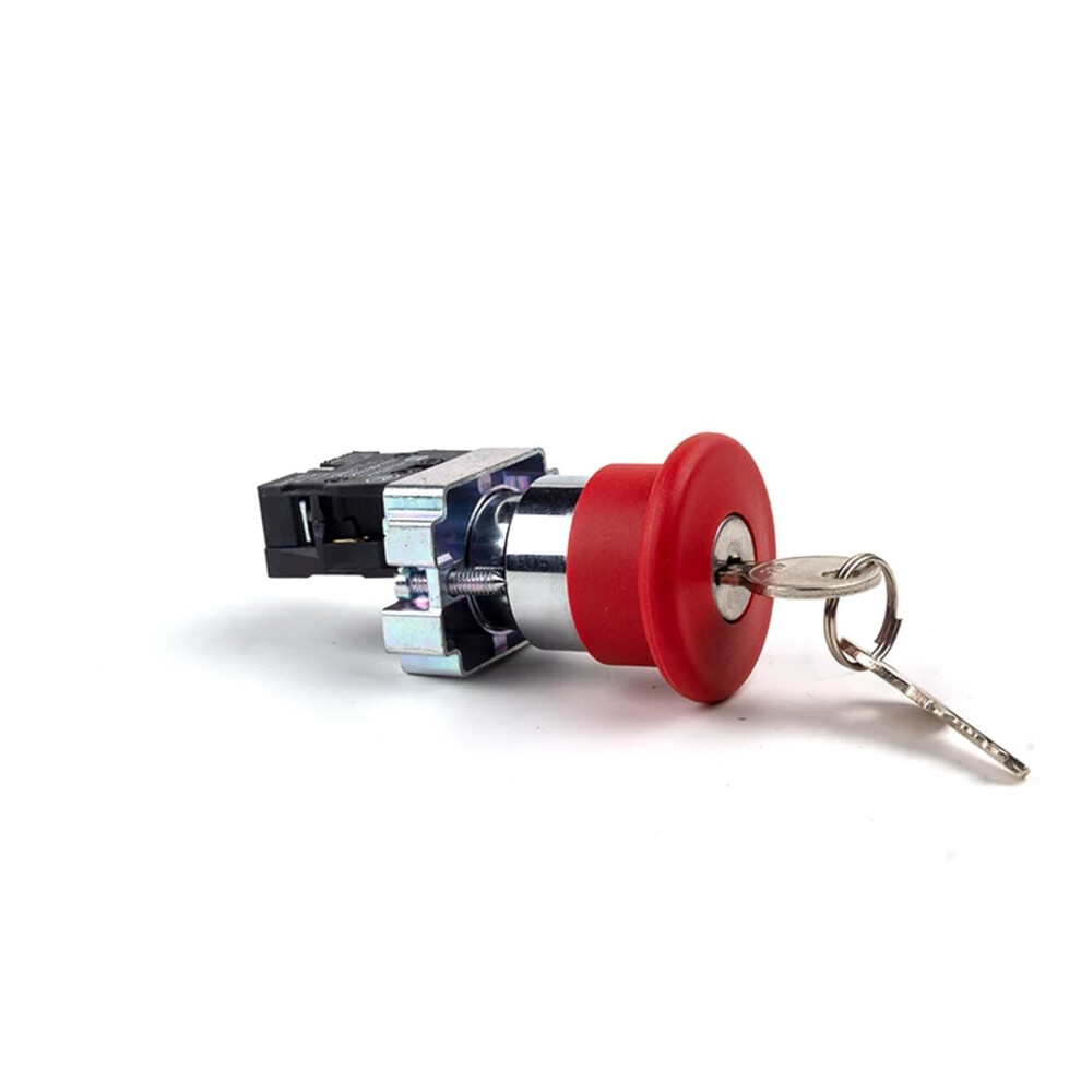 22Mm Emergency Stop Red Mushroom Push Button Switch Xb2bs442 Bs542 Bs642 Bt42 Bs142 Selflocking/Latching 600V 10A(Xb2bs142) 9365049517591