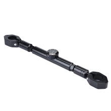 Soporte de manillar para motocicleta, robusto soporte para manillar, barra transversal universal de 22 mm, fabricado en aleación de aluminio, ajuste