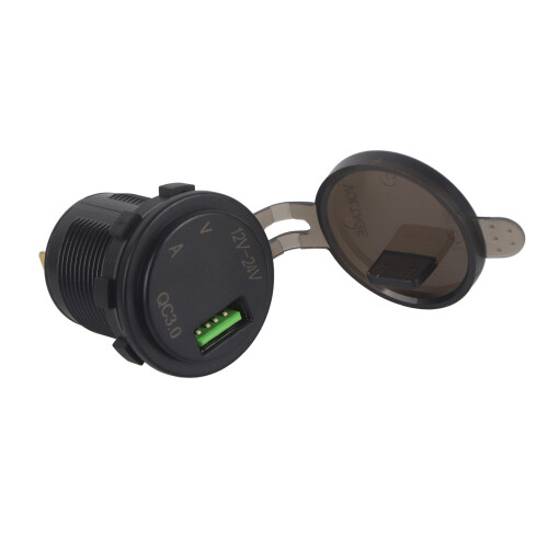 Διπλή υποδοχή φορτιστή αυτοκινήτου USB με ψηφιακή οθόνη LED, γρήγορη φόρτιση, 2