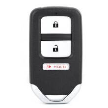 Télécommande d'entrée sans clé, pile préinstallée, coque durable, bouton de démarrage poussoir, clé de secours incluse pour les modèles Honda