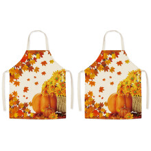 Grembiule da chef con doppie tasche, bavaglino da cucina con stampa vivace per appassionati di cucina, abbigliamento multiuso per cucinare, dipingere