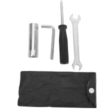 Motorcycle Repair Tools Kit Comes w/ Storage Bag Durable Material Portable Tool Adjustable Design 4 Emergency Repair Professional Automotive Repair