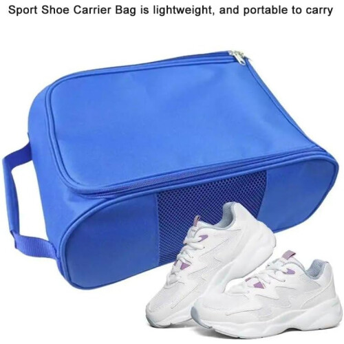 Golf Shoes Bag,,, Nylon, Breathable, Blue 2