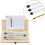 Complete alcohol measuring device set with wooden box, reliable and efficient testing tools 5