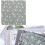 Quadrados de tecido de algodão para patchwork e artesanato, estampas ecológicas, macios e confortáveis, com designs exclusivos para projetos 2