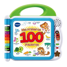 My First 100 Words Bilingual, SpanishEnglish Interactive Educational Book, Toy for 1.5 Years, ESP Version