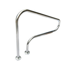 Stainless steel 304 swimming pool handrails, safety railings, indoor outdoor stairs, silver 125cm