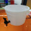 Multifunctionele koude drankcontainer Food-Ronde bruine basis 4