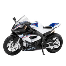 Mini Finished Moto 1:12 for S1000RR HP4 Race Alloy Luxury Sports Motorcycle Model Diecast Metal Motorcycle Model Sound Light Metal Motorcycle Decor