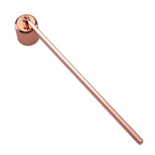 Aromatherapy candle extinguisher stainless steel rustresistant cover rose gold