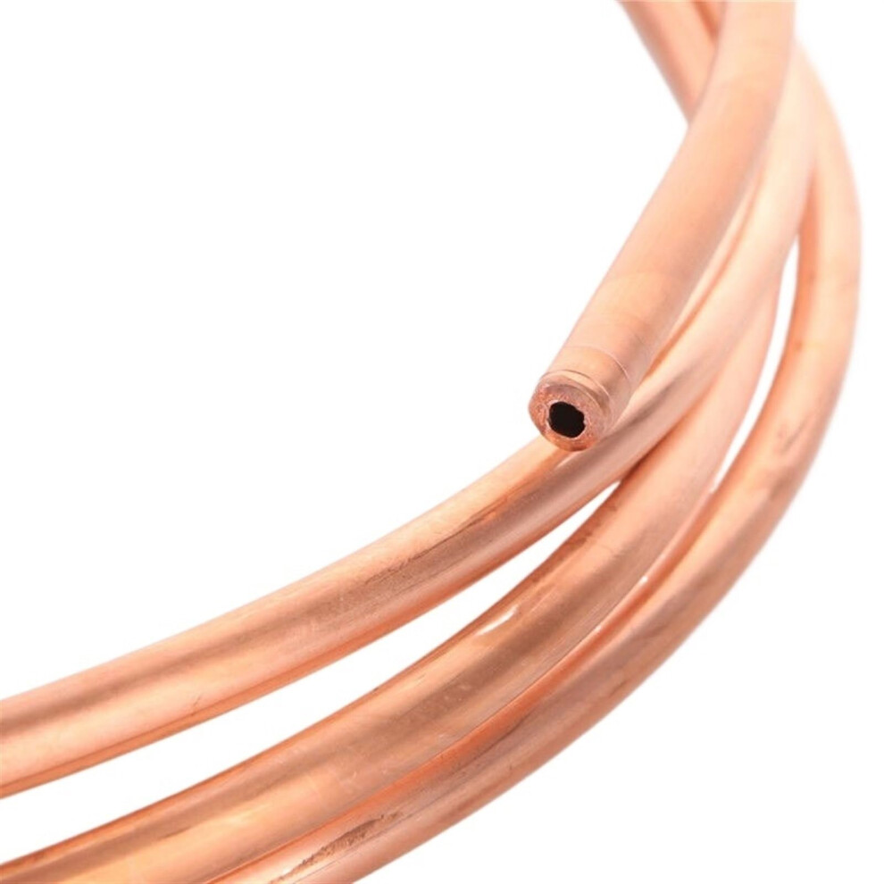Copper Tube With Soft Coil, 99.9% T2, 219Mm, 1M, Cooling (8Mm X 1.5Mm) 9426802019056