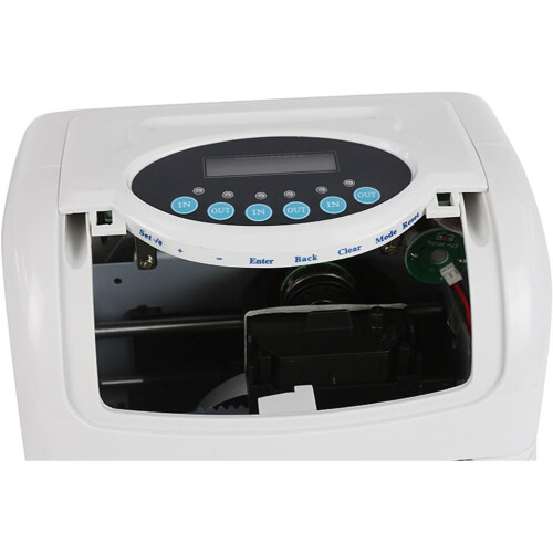 English Attendance Machine with Passcode Stamp Clock Punching Machine for Small Business 2