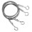 Wire Rope with Hook, Adjustable with Hooks, 2 Picture Rails, Hanging Set, Silver 1