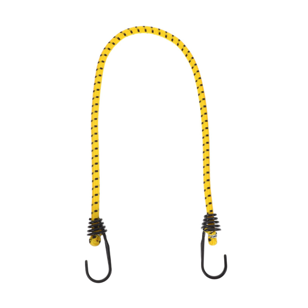 Elastic Rope With Carabiner Hooks Bungee Straps For Camping Tents Sturdy Outdoor Ropes With Adjustable Hook Camping Accessories 9426802019582