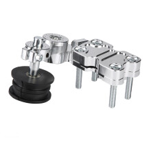 Tendicatena a rullo con regolatore automatico, guida tendicatena universale per sistemi ATV, moto da cross e moto, tendicatena per moto con torsione