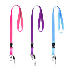 Afbreekbare keycords voor ID-badges en sleutels, duurzame nekbanden met veiligheidssluiting, lichtgewicht en zachte polyester nekband met draaibare