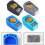 Multifunctional silicone throttle box holder with two cleaning methods for optimal performance (D) 3
