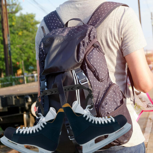 Pack of 2 Adjustable Carrying Strap for Ski, Snowboard, Roller Skates 2