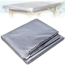 PVC waterproof dustproof pool table cover with drawstring for sun and moisture protection, ideal for indoor and outdoor use 12ft