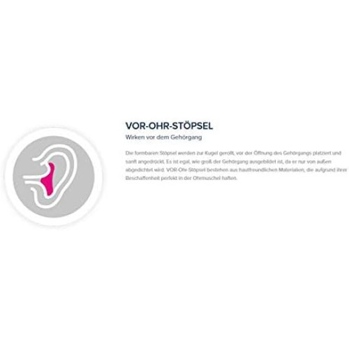 Ear Plugs Silicone Clear, 6 pieces 1