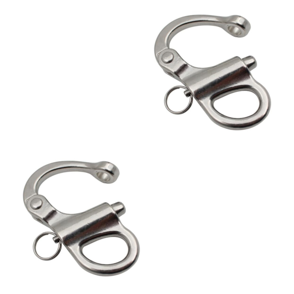 Stainless Steel Chain Shackle Fixed Bow Shackle Bumper Shackles Rigging Shackle Snap Shackle 2 9426802021158