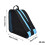 Ice Skating Bag with Strap and Handle, Skate Carrying Case Blue 4