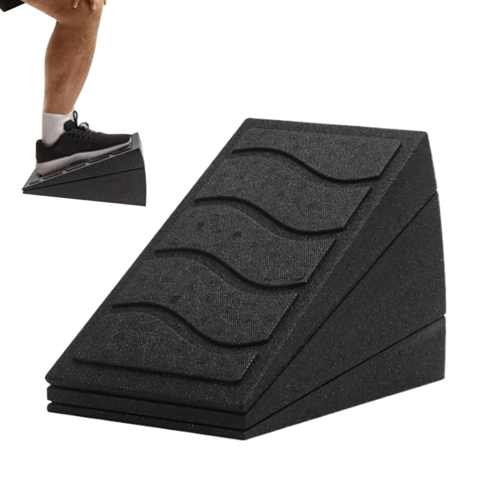 Adjustable Calf Stretching Wedge for Strengthening Hips, Knees, Ankles