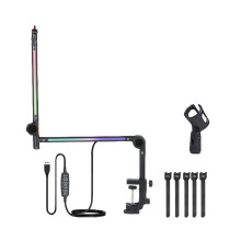 Mikrofonarm mit Licht, multidirektional-YZ 38S Mikrofonkl
