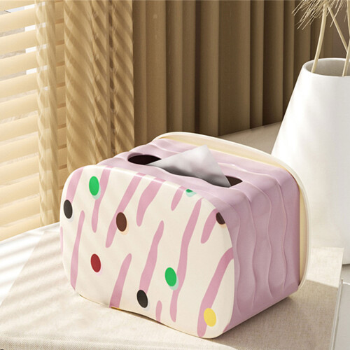 Sophisticated Tissue Storage Box with Elegant Slide Out-5 1