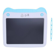 (As show, One size) Children 8.5in LCD Intelligent Digital Writing Board Drawing Painting Pad Board ToyBlue