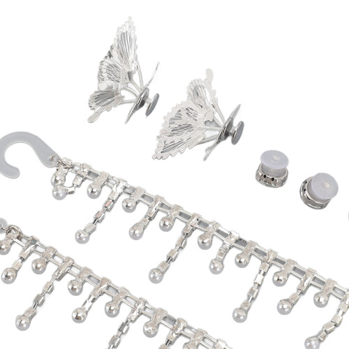8-teiliges Schuh-Charm-Set,