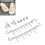 8-teiliges Schuh-Charm-Set, 12