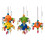 5pack Parrots Lovely Birds Swing Reliability-single ball 4