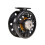 Efficient FB75 fly fishing reel, 75 mm diameter, with 1.7 kg maximum pulling force for catching fish. 1